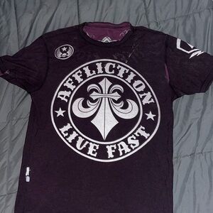 Affliction Men’s Small T-Shirt Reversible
